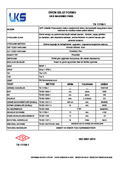 UKS MASSIMO P40K