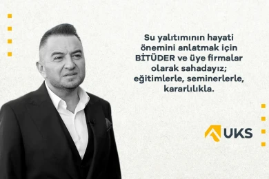 Su yalıtımının hayati önemini anlatmak için BİTÜDER ve üye firmalar olarak sahadayız; eğitimlerle, seminerlerle, kararlılıkla.